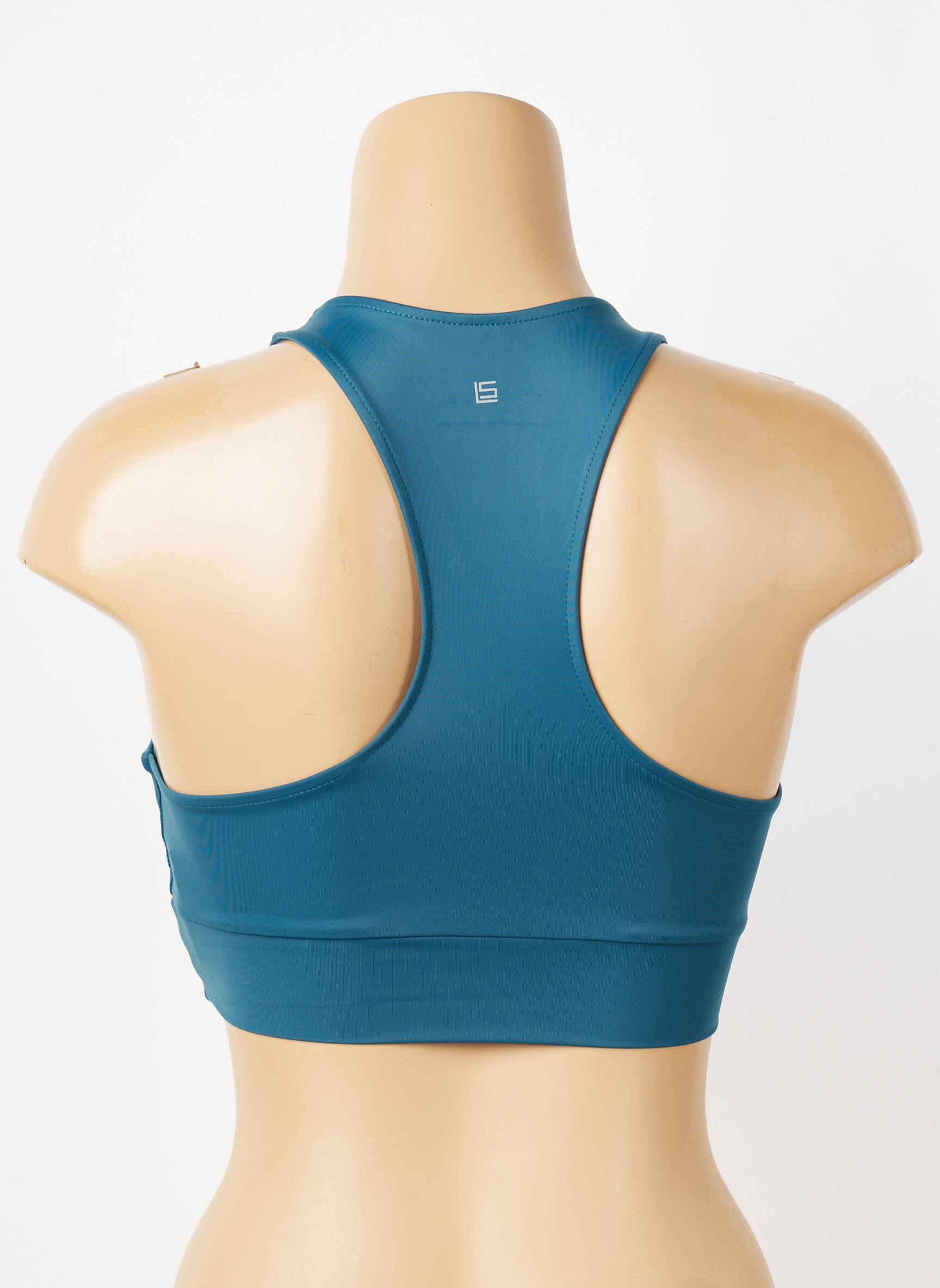 Sutien efect material satinat sutiene verde LANSTON SPORT femeie