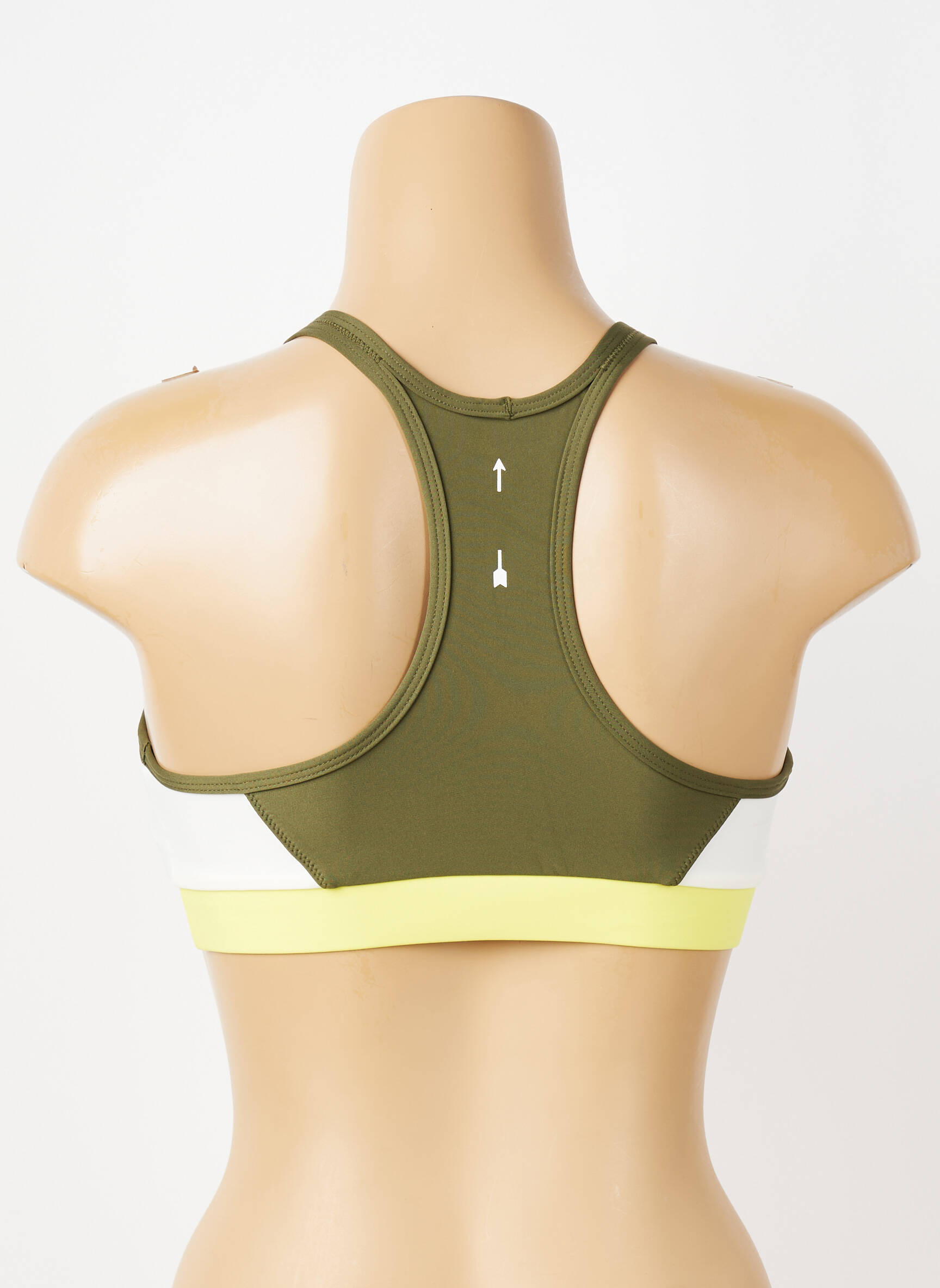 Sutien efect material satinat sutiene verde THE UPSIDE femeie