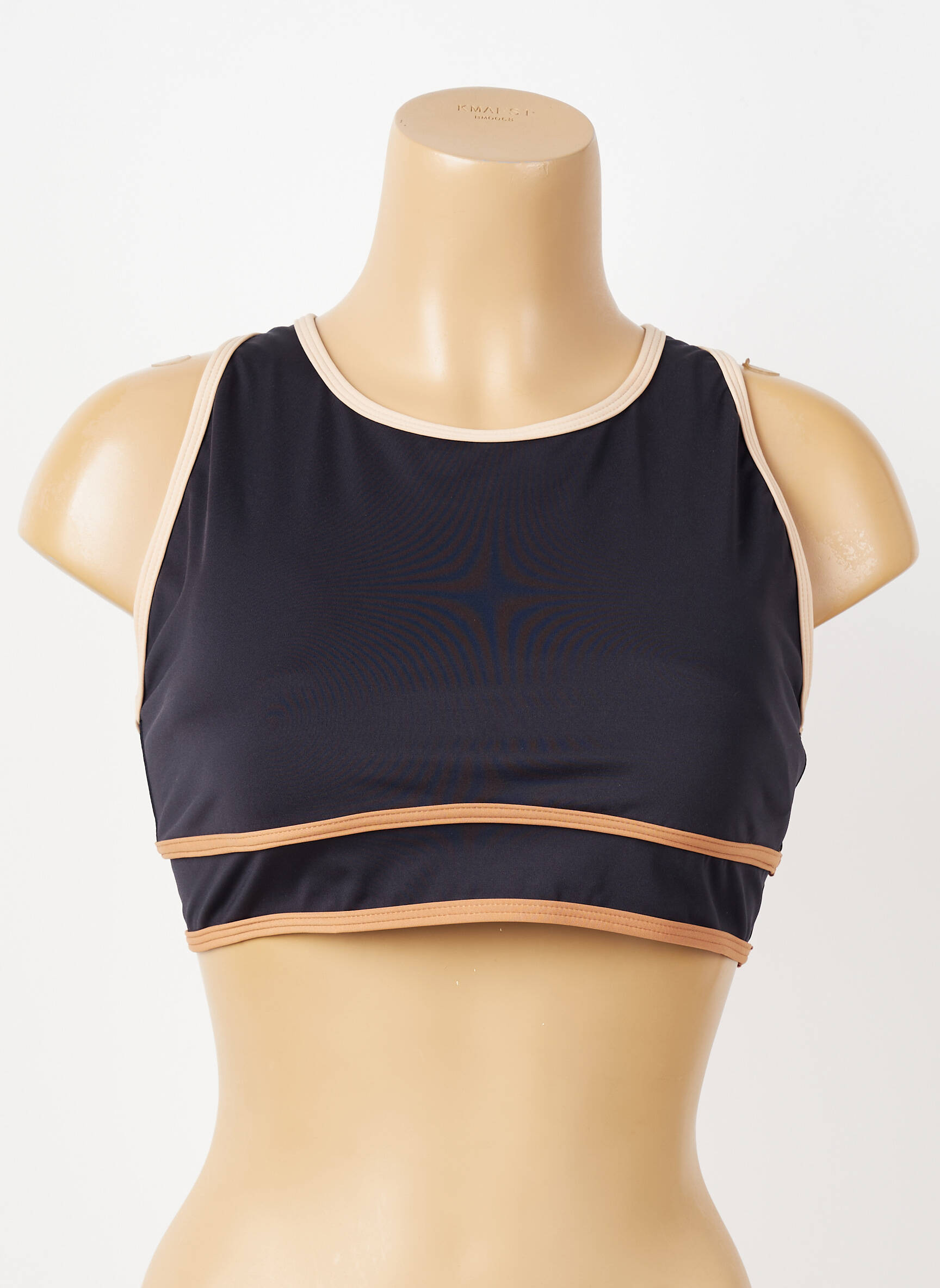 Sutien efect material satinat sutiene negru THE UPSIDE femeie