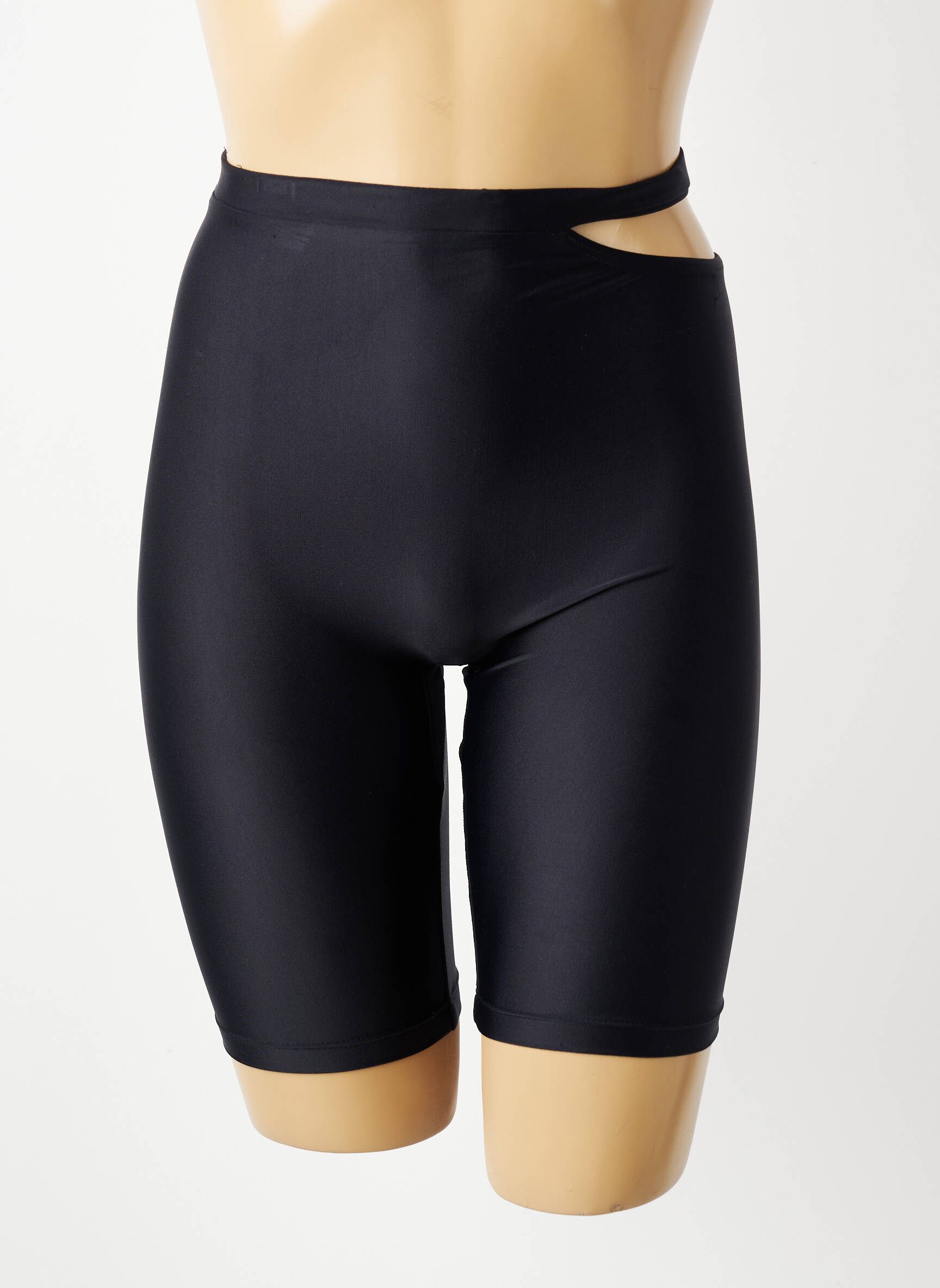 Pantalon de ciclism talie înaltă talie înaltă negru NORBA femeie