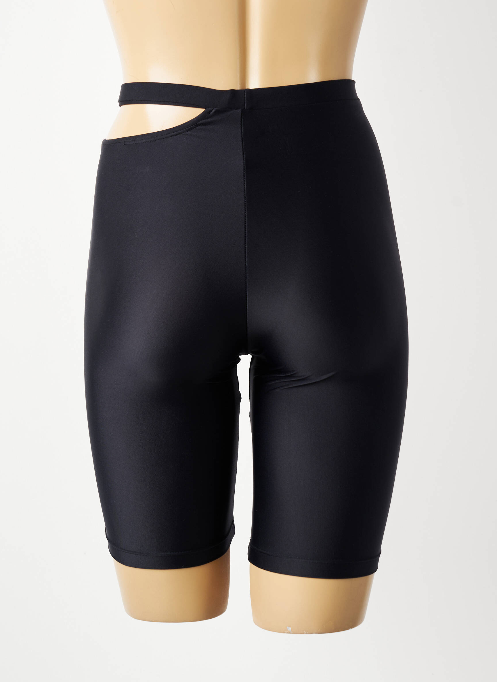 Pantalon de ciclism talie înaltă talie înaltă negru NORBA femeie