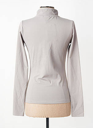 Jachete casual buzunare gri LUNE ACTIVE femeie