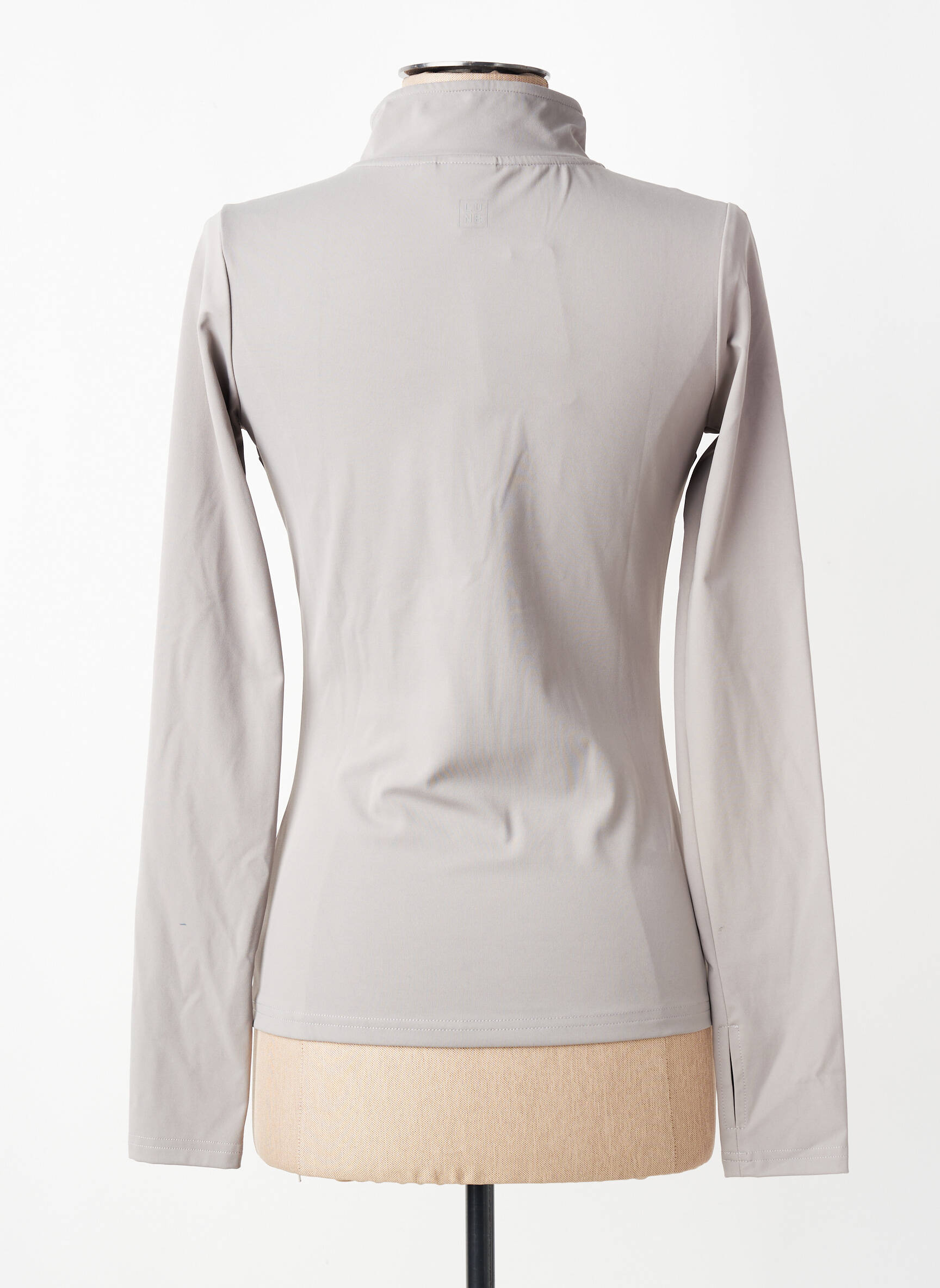 Jachete casual buzunare gri LUNE ACTIVE femeie
