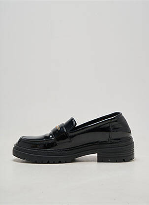Mocasini material neted toc de 4 la 6 cm negru XTI femeie