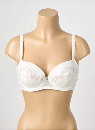 Sutien broderie top sutien modelat alb WACOAL femeie