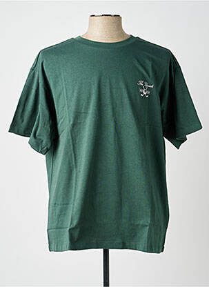 Tricou bio mâneci scurte verde THE UPSIDE bărbat