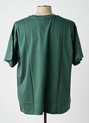 Tricou bio mâneci scurte verde THE UPSIDE bărbat