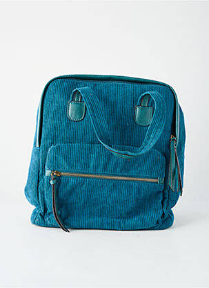 Rucsac buzunare albastru MANDOLINE femeie