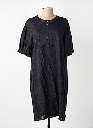 Rochie midi mâneci scurte mâneci scurte negru HARRIS WILSON femeie