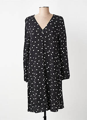 Rochie midi mâneci lungi mâneci lungi negru I.CODE (By IKKS) femeie