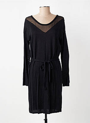 Rochie midi mâneci lungi mâneci lungi negru MARIE-SIXTINE femeie