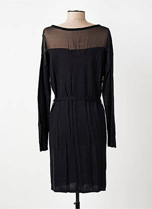 Rochie midi mâneci lungi mâneci lungi negru MARIE-SIXTINE femeie