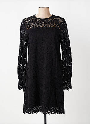 Rochie scurtă mâneci lungi mâneci lungi negru ANDY & LUCY femeie