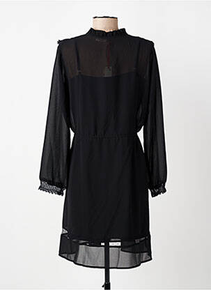 Rochie midi mâneci lungi mâneci lungi negru I.CODE (By IKKS) femeie