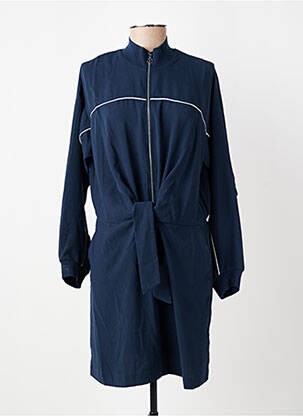 Rochie scurtă mâneci lungi mâneci lungi albastru I.CODE (By IKKS) femeie