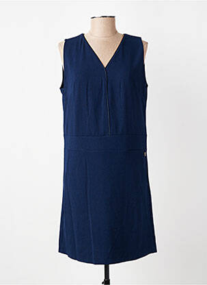 Rochie scurtă fără mâneci fără mâneci albastru PAKO LITTO femeie