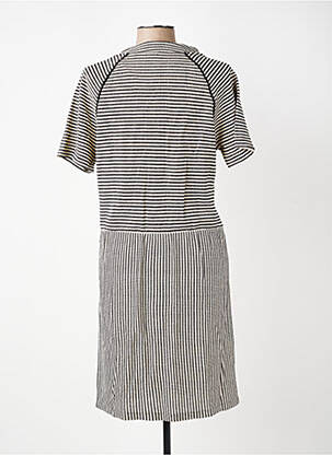 Rochie midi mâneci scurte mâneci scurte bej I.CODE (By IKKS) femeie