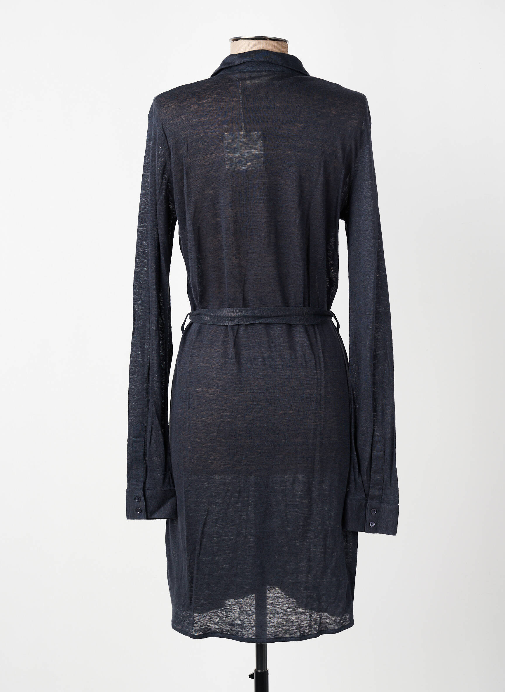 Rochie midi mâneci lungi mâneci lungi gri MARIE-SIXTINE femeie