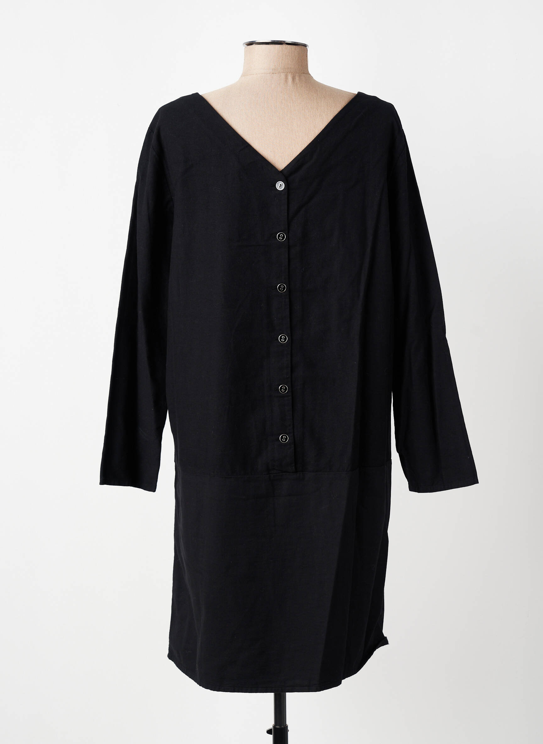 Rochie scurtă mâneci lungi mâneci lungi negru HARRIS WILSON femeie
