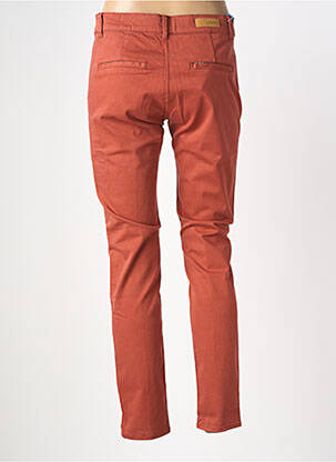 Pantalon chino elasticitate mărime normală portocalie HAPPY femeie