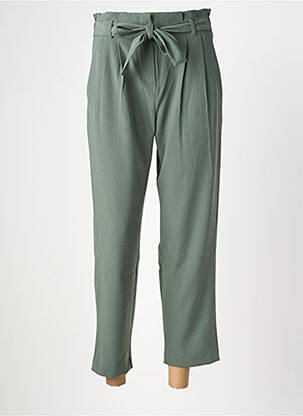 Pantalon 7/8 talie înaltă talie înaltă verde ANDY & LUCY femeie