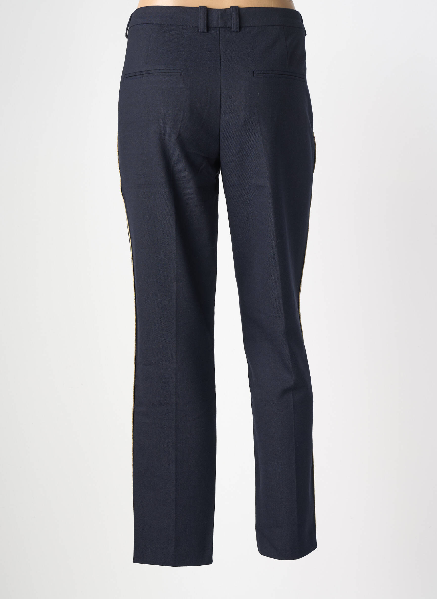 Pantalon chino elasticitate mărime normală albastru OUI femeie