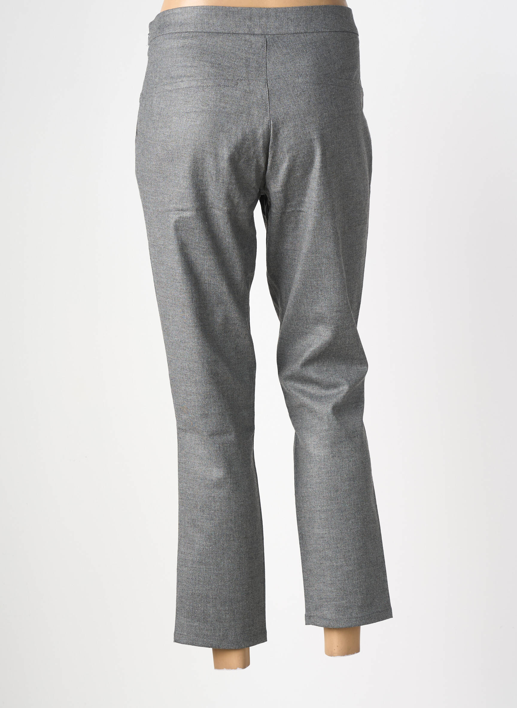 Pantalon 7/8 talie cu cleme mărime normală gri AMERICAN OUTFITTERS femeie