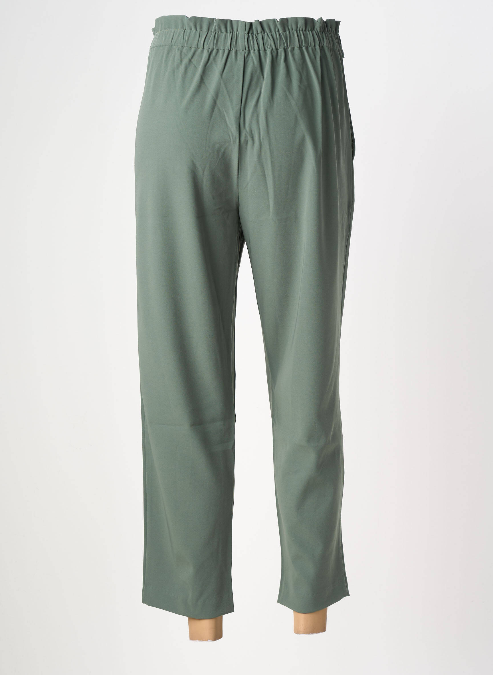 Pantalon 7/8 talie înaltă talie înaltă verde ANDY & LUCY femeie