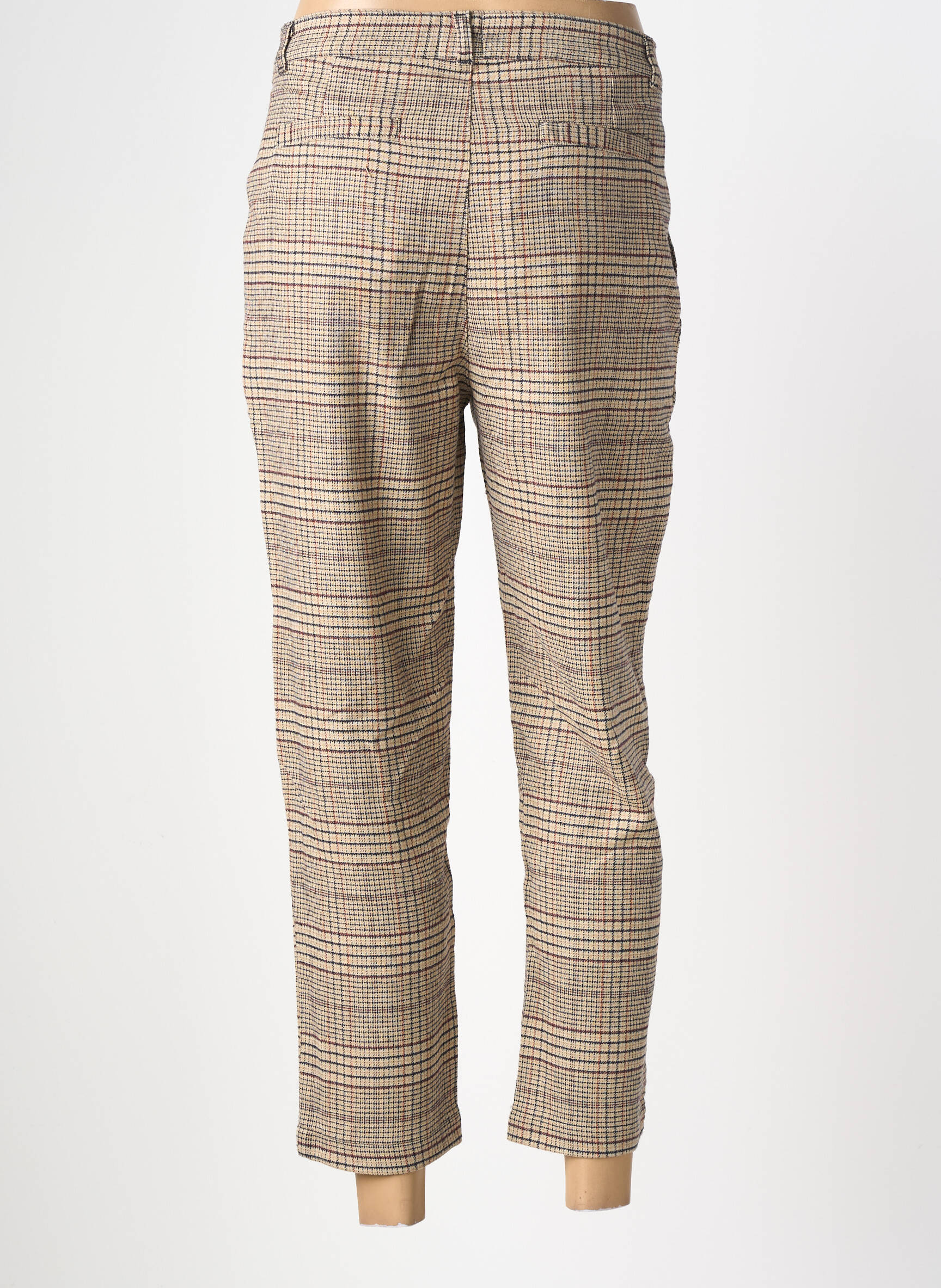 Pantalon 7/8 talie elastică mărime normală bej HARRIS WILSON femeie