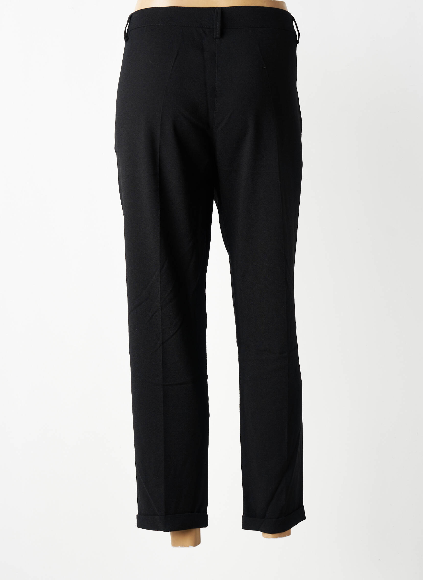Pantalon slim mărime normală mărime normală negru PAKO LITTO femeie