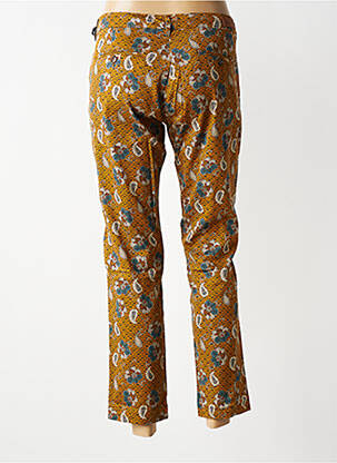 Pantalon 7/8 elasticitate mărime normală galben HOD femeie