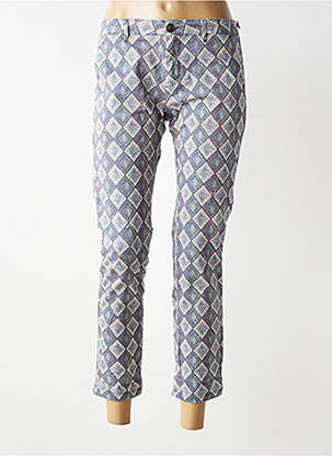 Pantalon 7/8 elasticitate mărime normală albastru HOD femeie