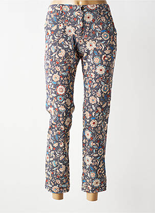 Pantalon chino elasticitate mărime normală albastru HOD femeie