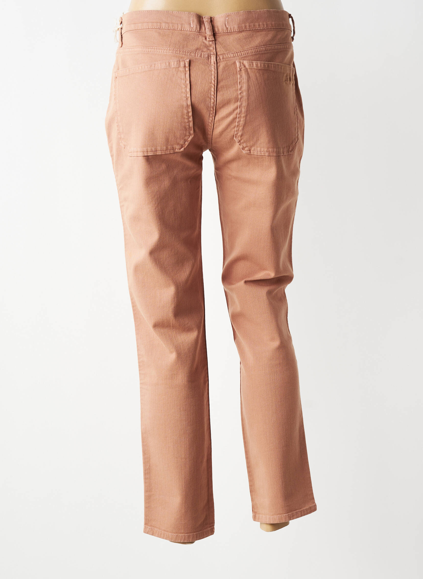 Pantalon drept elasticitate mărime normală maro HOD femeie