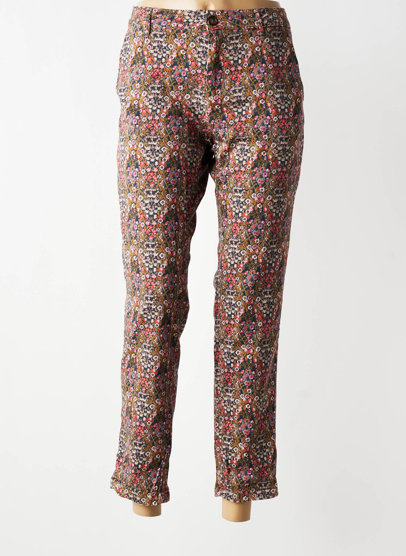 Pantalon 7/8 elasticitate mărime normală verde HOD femeie