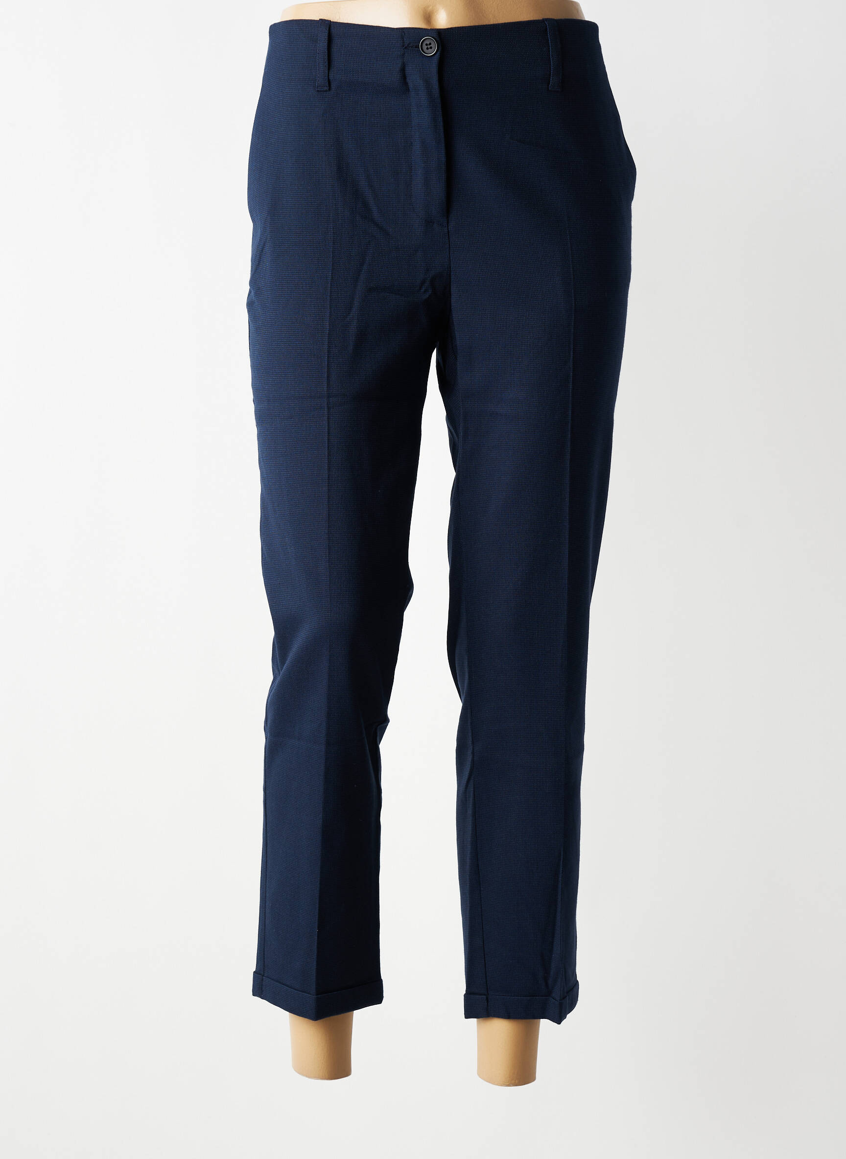 Pantalon 7/8 elasticitate mărime normală albastru HOD femeie
