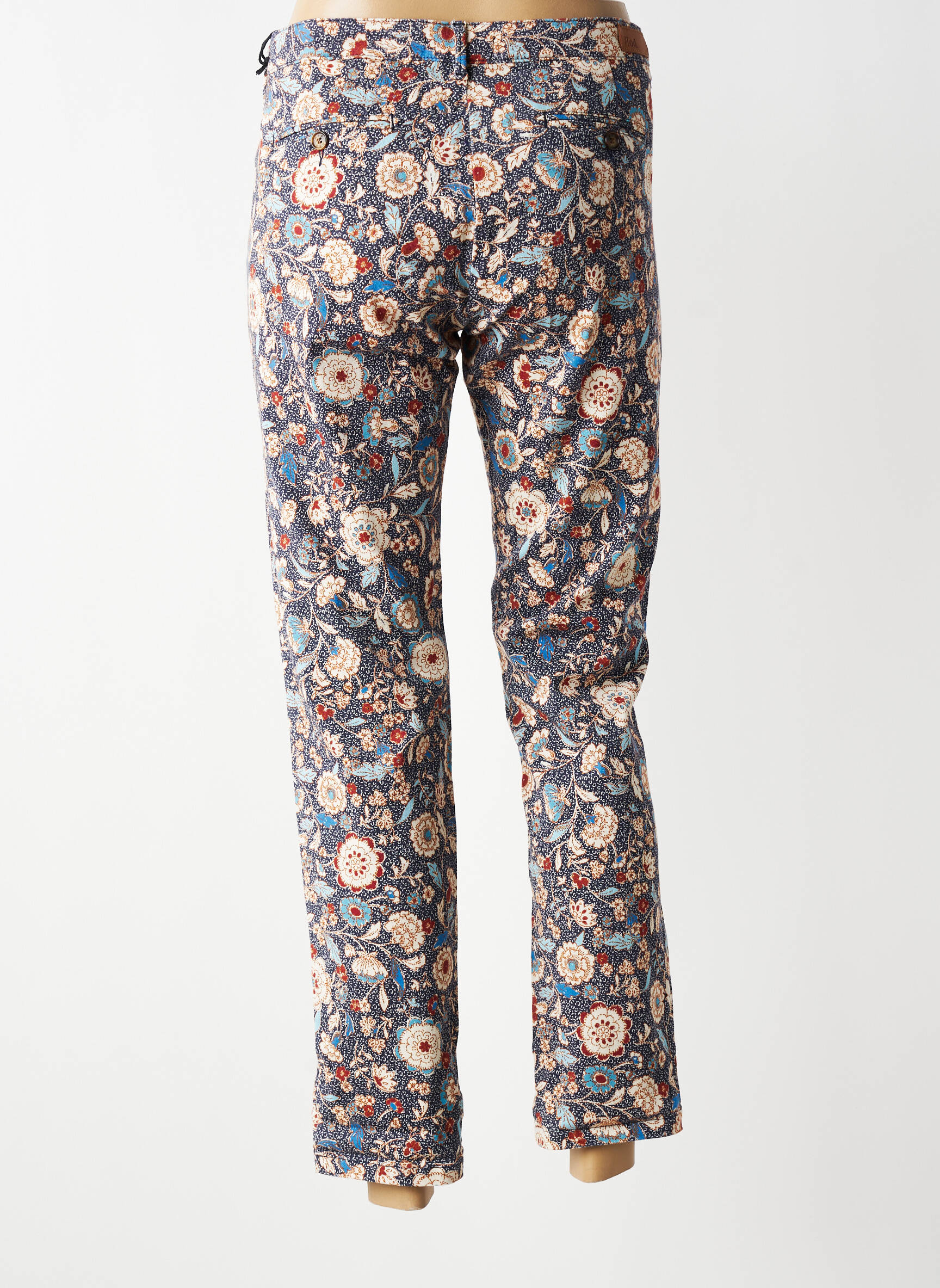Pantalon chino elasticitate mărime normală albastru HOD femeie