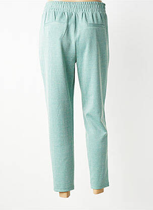 Pantalon 7/8 elasticitate mărime normală verde ICHI femeie