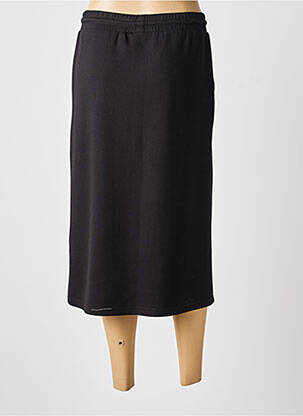 Fustă midi elasticitate negru BROADWAY femeie