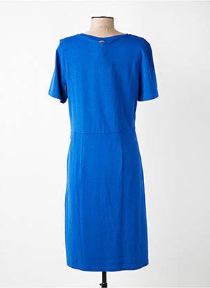 Rochie midi mâneci scurte mâneci scurte albastru STREET ONE femeie