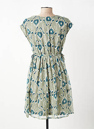Rochie scurtă mâneci scurte mâneci scurte verde TIFFOSI femeie