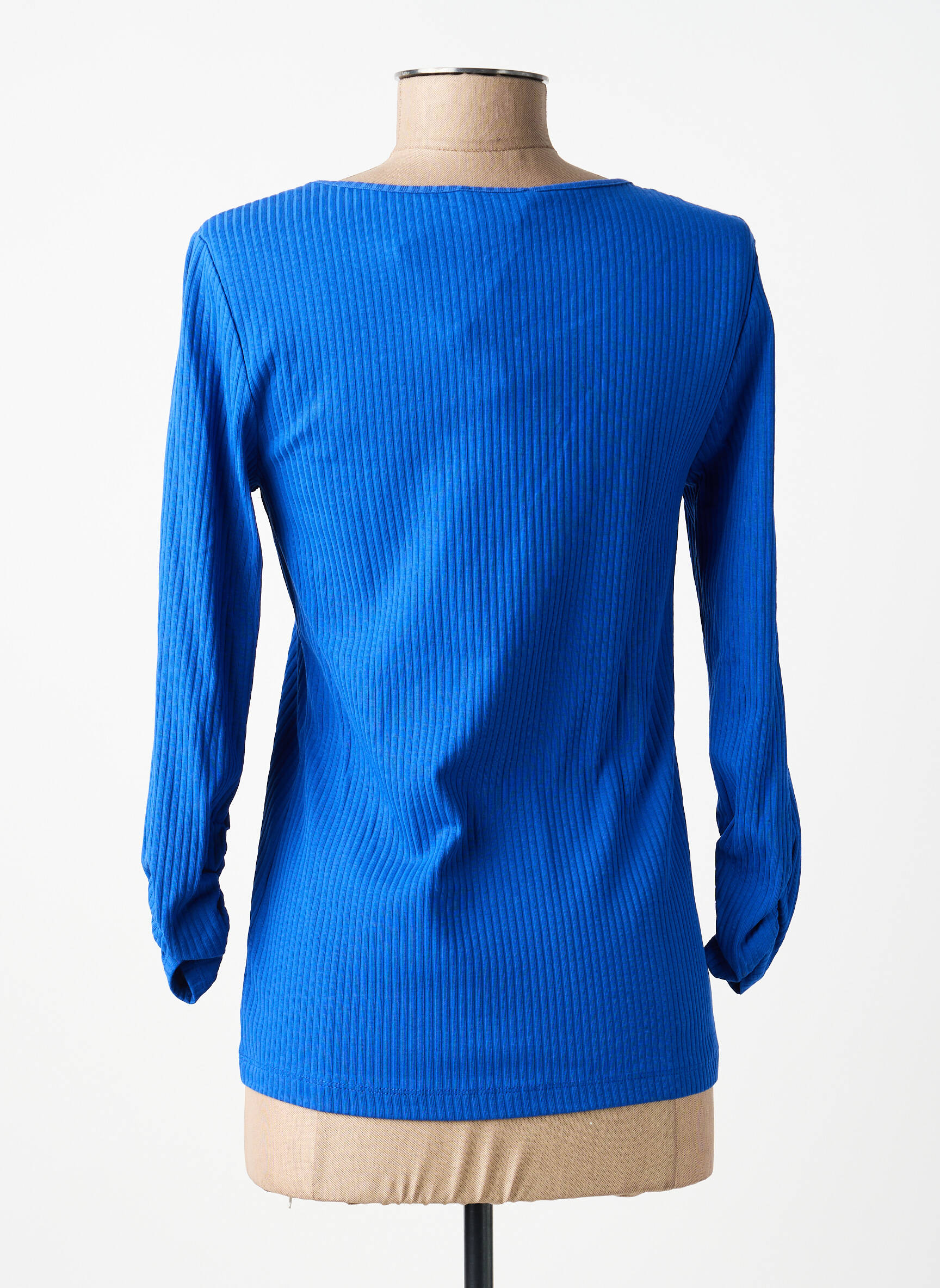 Tricou mâneci 3/4 mâneci 3/4 albastru STREET ONE femeie