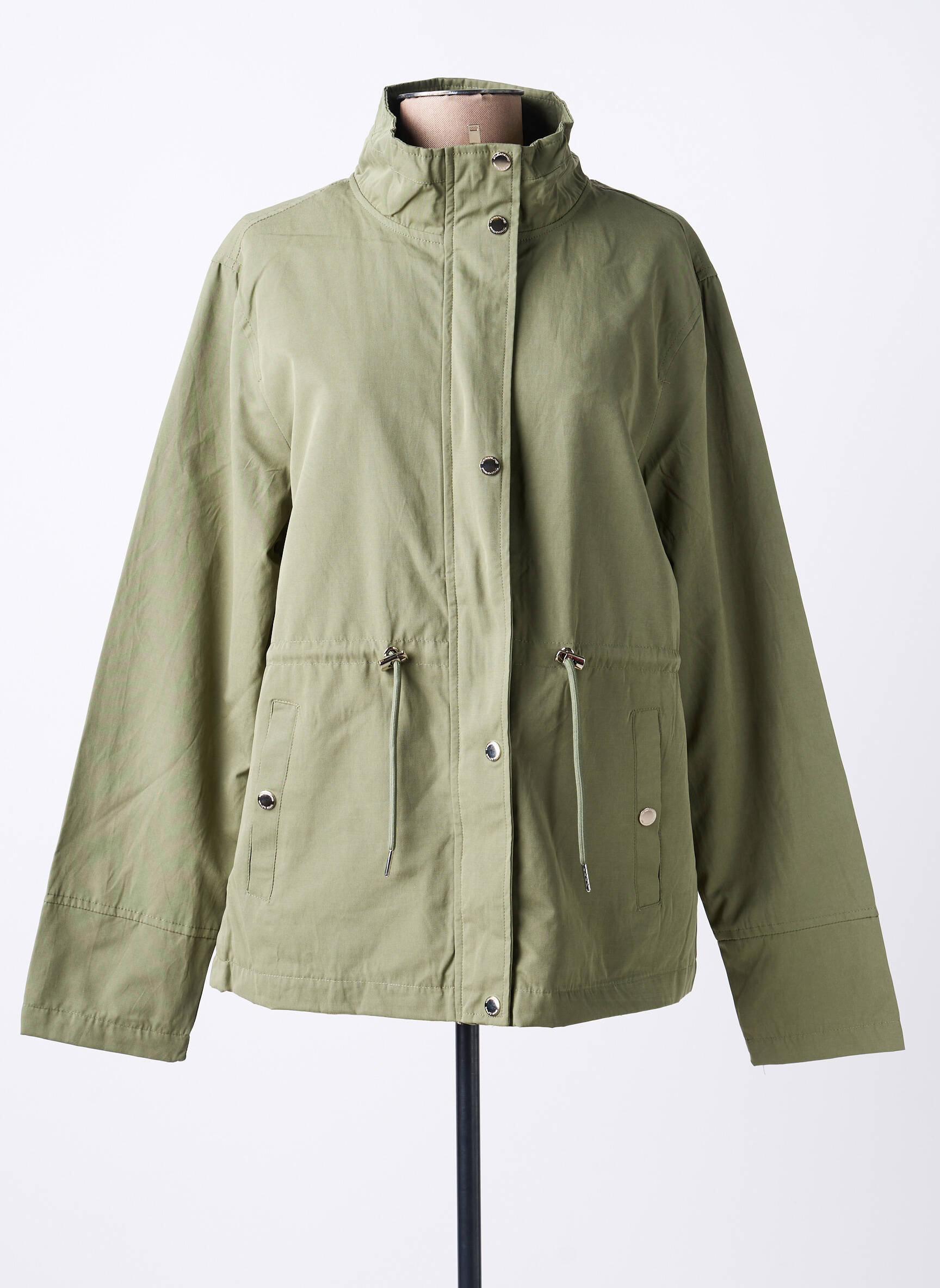 Parka fără glugă fără glugă verde TIFFOSI femeie