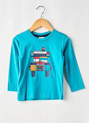 Tricou mâneci lungi mâneci lungi albastru BOBOLI băiat