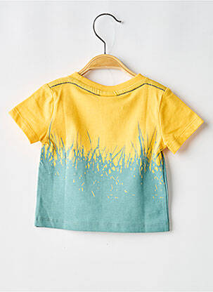 Tricou elasticitate mâneci scurte galben BOBOLI băiat