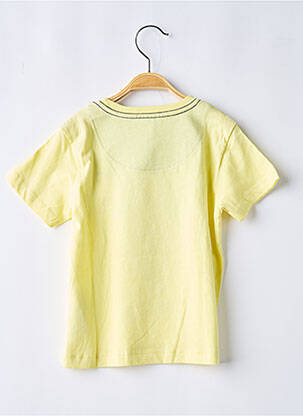 Tricou elasticitate mâneci scurte galben ZY băiat