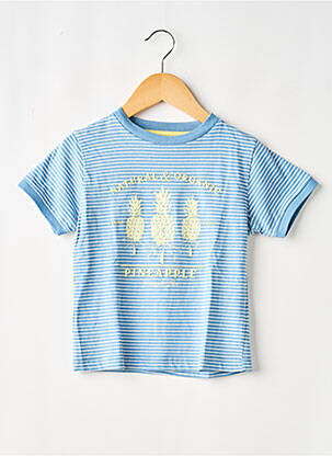 Tricou elasticitate mâneci scurte albastru ZY băiat