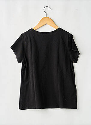 Tricou croială cambrată mâneci scurte negru MAYORAL fată
