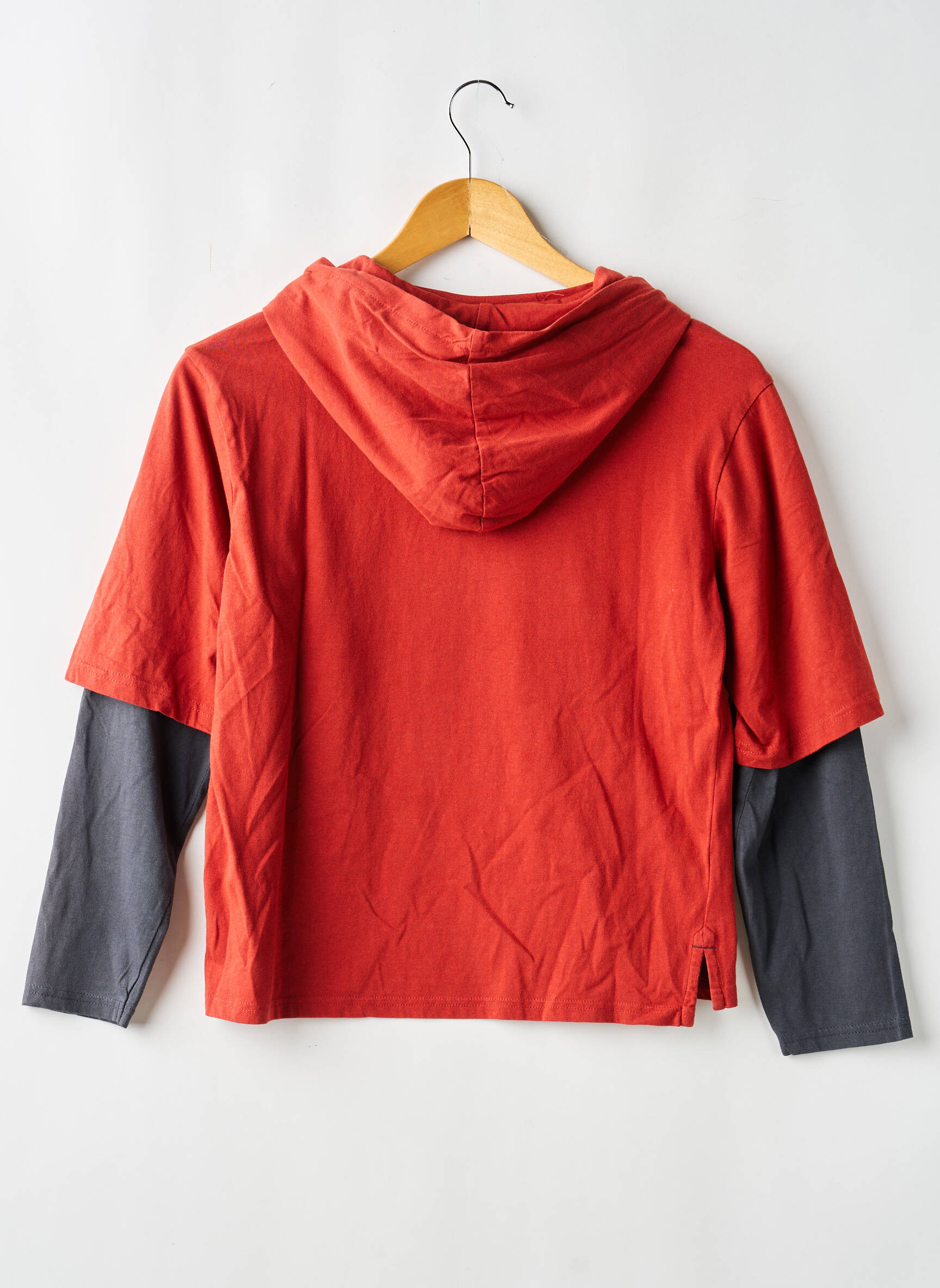 Tricou mâneci lungi mâneci lungi portocalie BOBOLI băiat