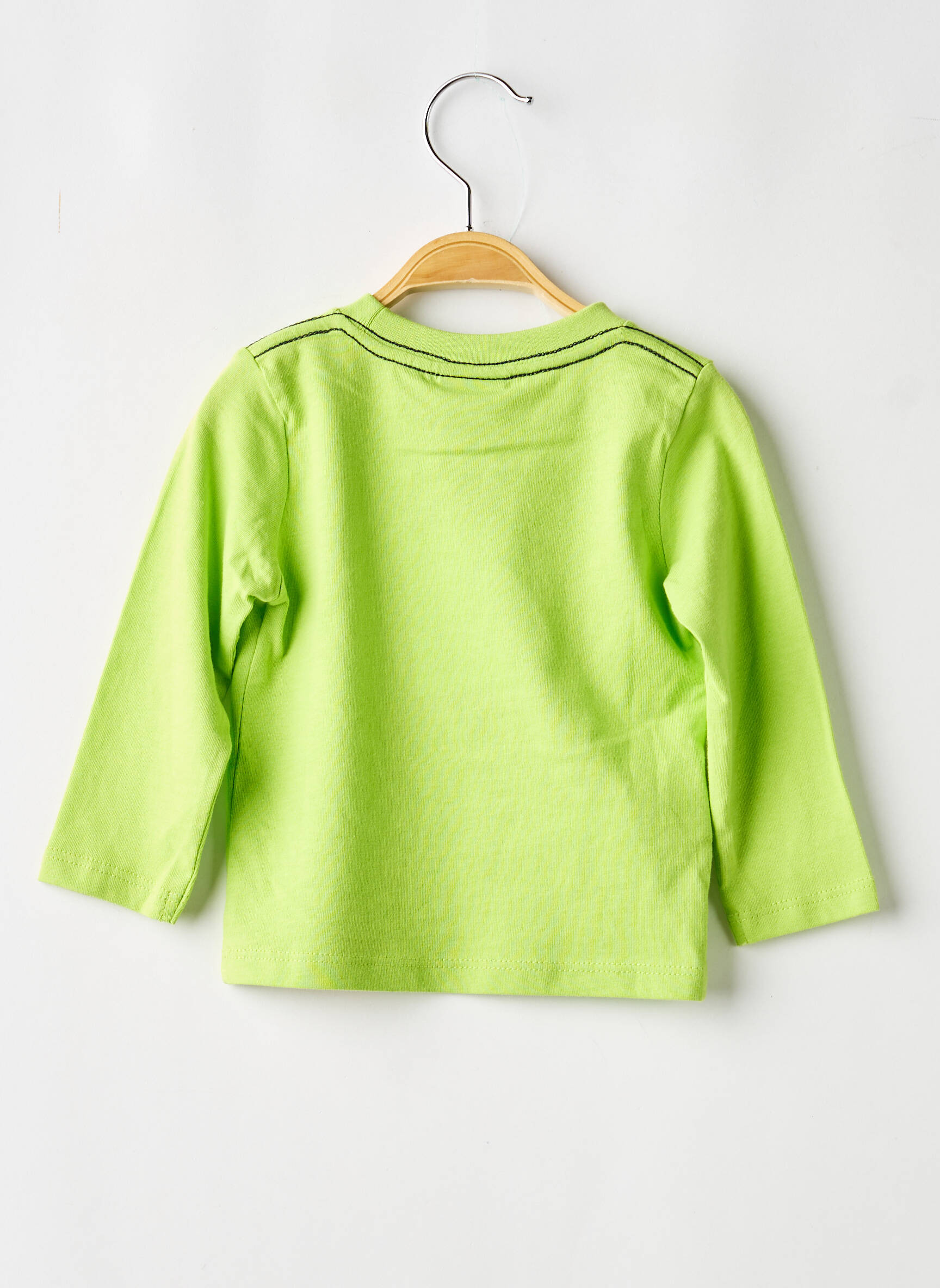 Tricou mâneci lungi mâneci lungi verde BOBOLI băiat